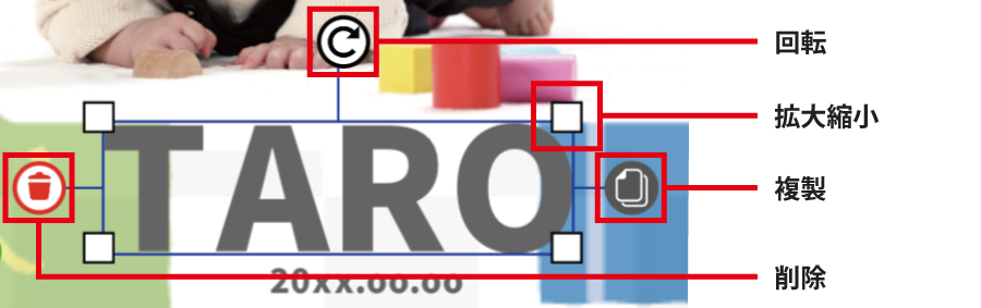 テキスト編集機能詳細