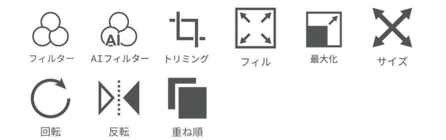 スタンプツールの使い方