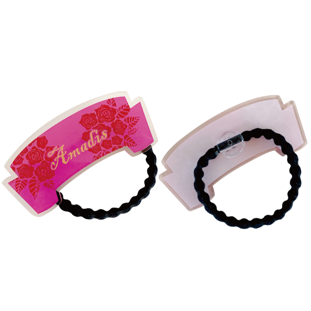 アクリルヘアゴム