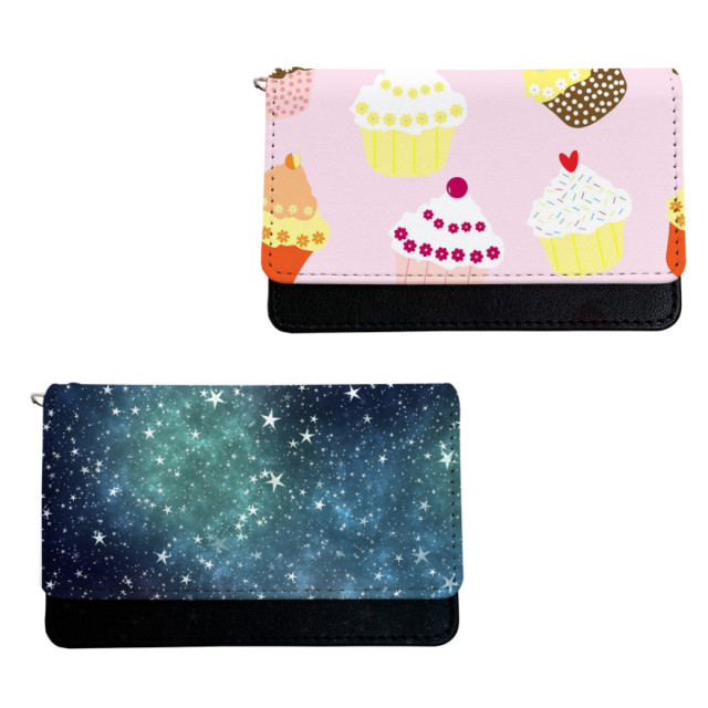 ファスナー付きミニ財布