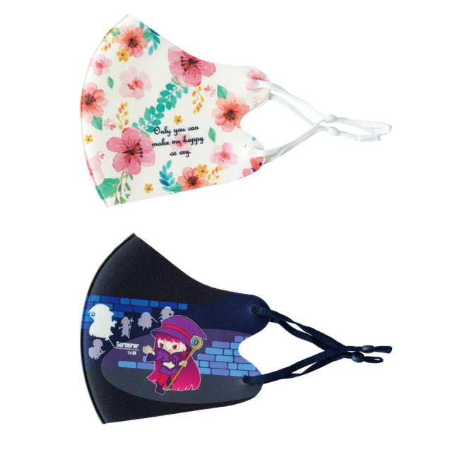 男女兼用フリーサイズ抗菌ファッションマスク